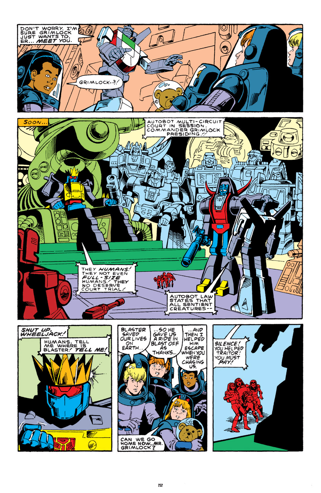 Read online The Transformers Classics comic -  Issue # TPB 3 - 253