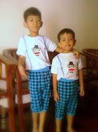 Brothers Hafidz and Harith