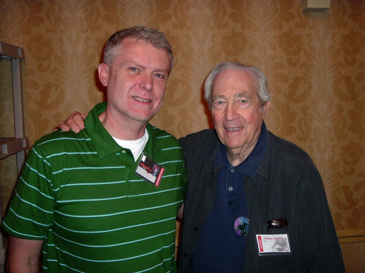 Bob Canada’s BlogWorld: Meeting James Karen