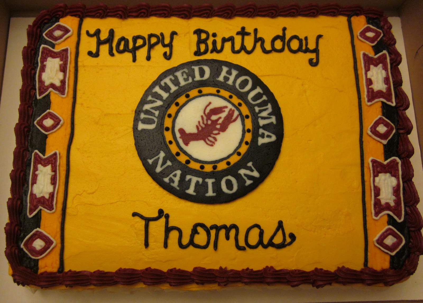 The Cake Bowtique Creative Cakes Gallery HOUMA INDIAN TRIBE CAKE