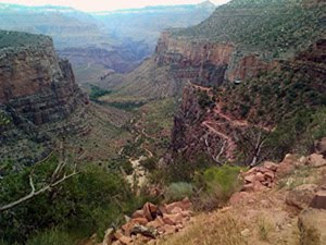 Discesa nel Grand Canyon