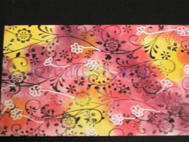 KreatesKards: Background Whimsy Technique Samples