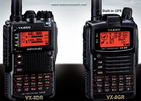 RF for Amateur Hobbies: YAESU VX-8R, VX-8DR & VX-8GR 50/144/220/430 MHZ