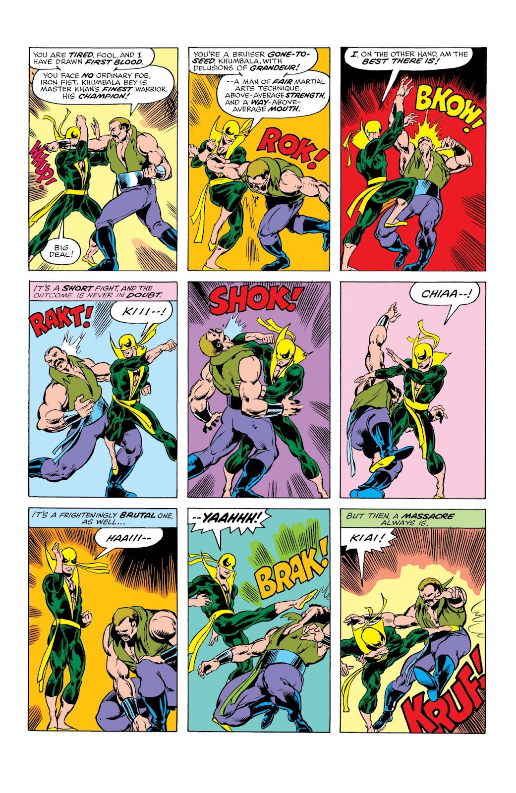Marvel Masterworks: Iron Fist issue TPB 2 (Part 1) - Page 89