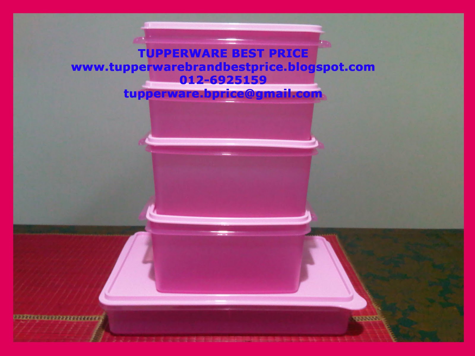 Tupperware Malaysia Best Price More Items for Year End Promo