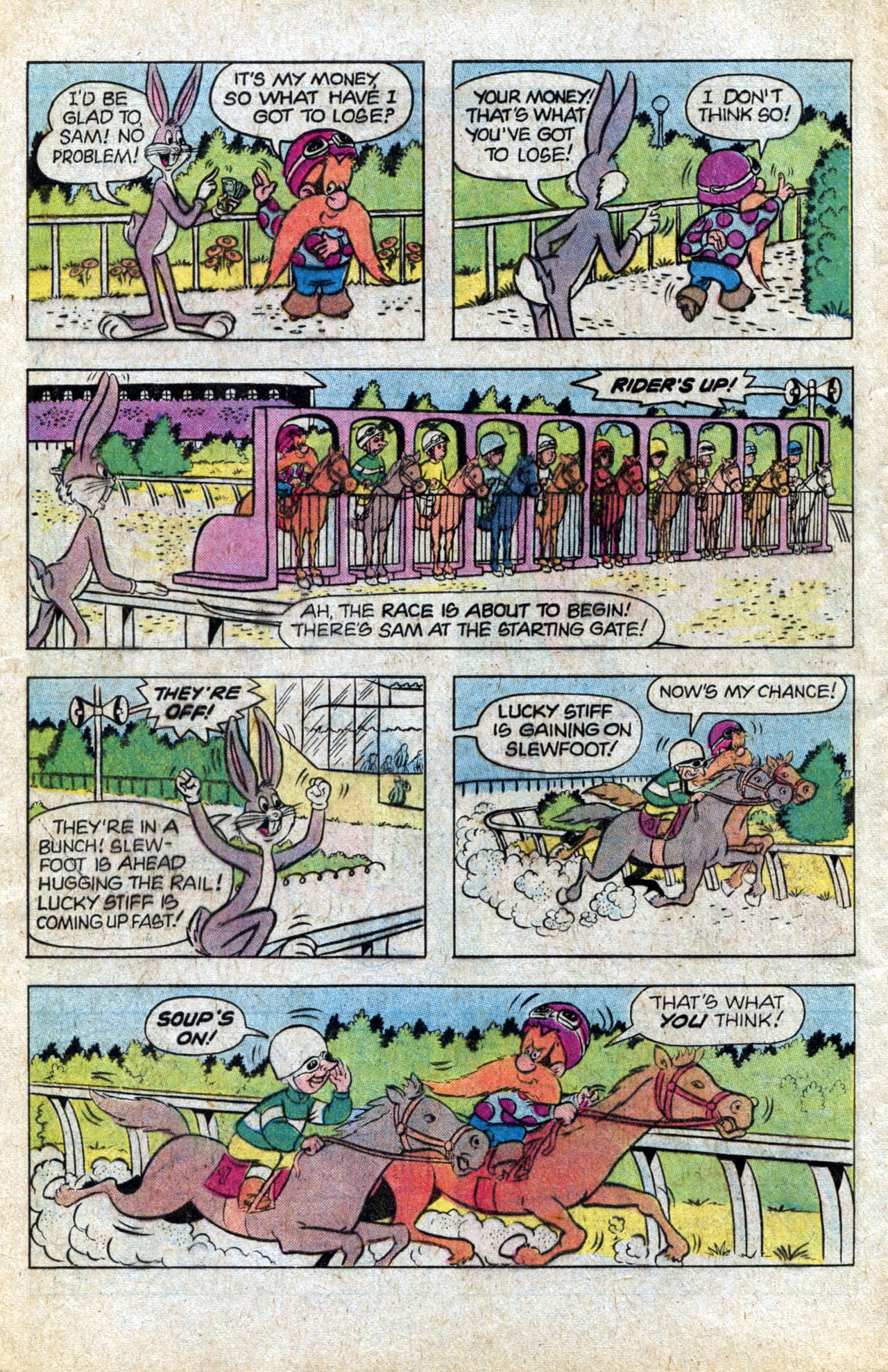 Read online Yosemite Sam and Bugs Bunny comic -  Issue #50 - 32