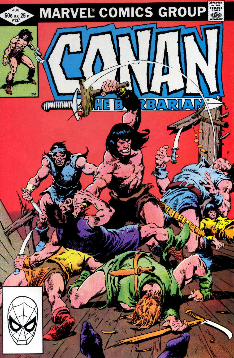 Read online Conan the Barbarian (1970) comic -  Issue #137 - 1