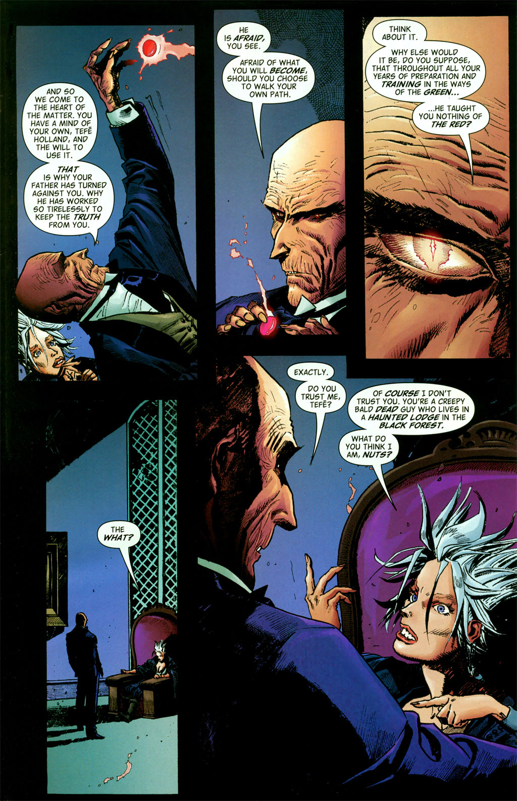 Read online Swamp Thing (2004) comic -  Issue #3 - 4