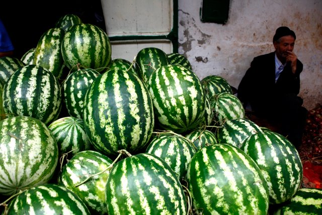Vendedor de sandias.