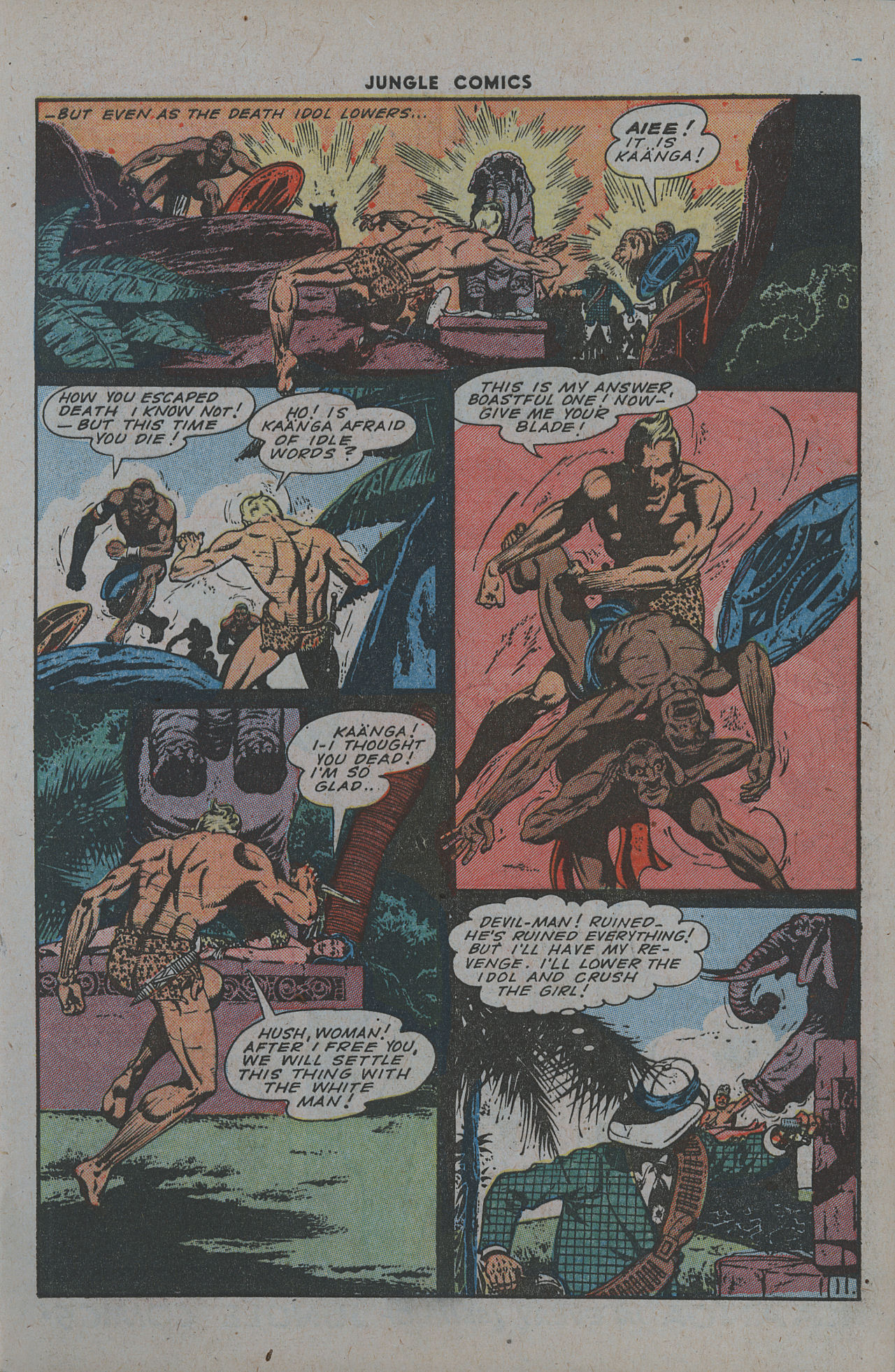 Read online Jungle Comics comic -  Issue #64 - 13