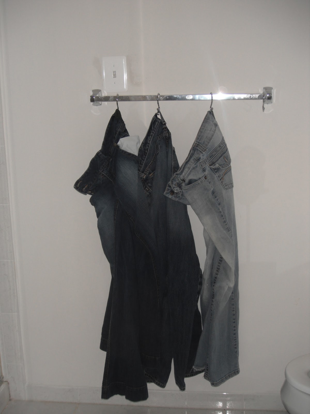 Our turn to dance Works for me Wednesday! Shower curtain hooks