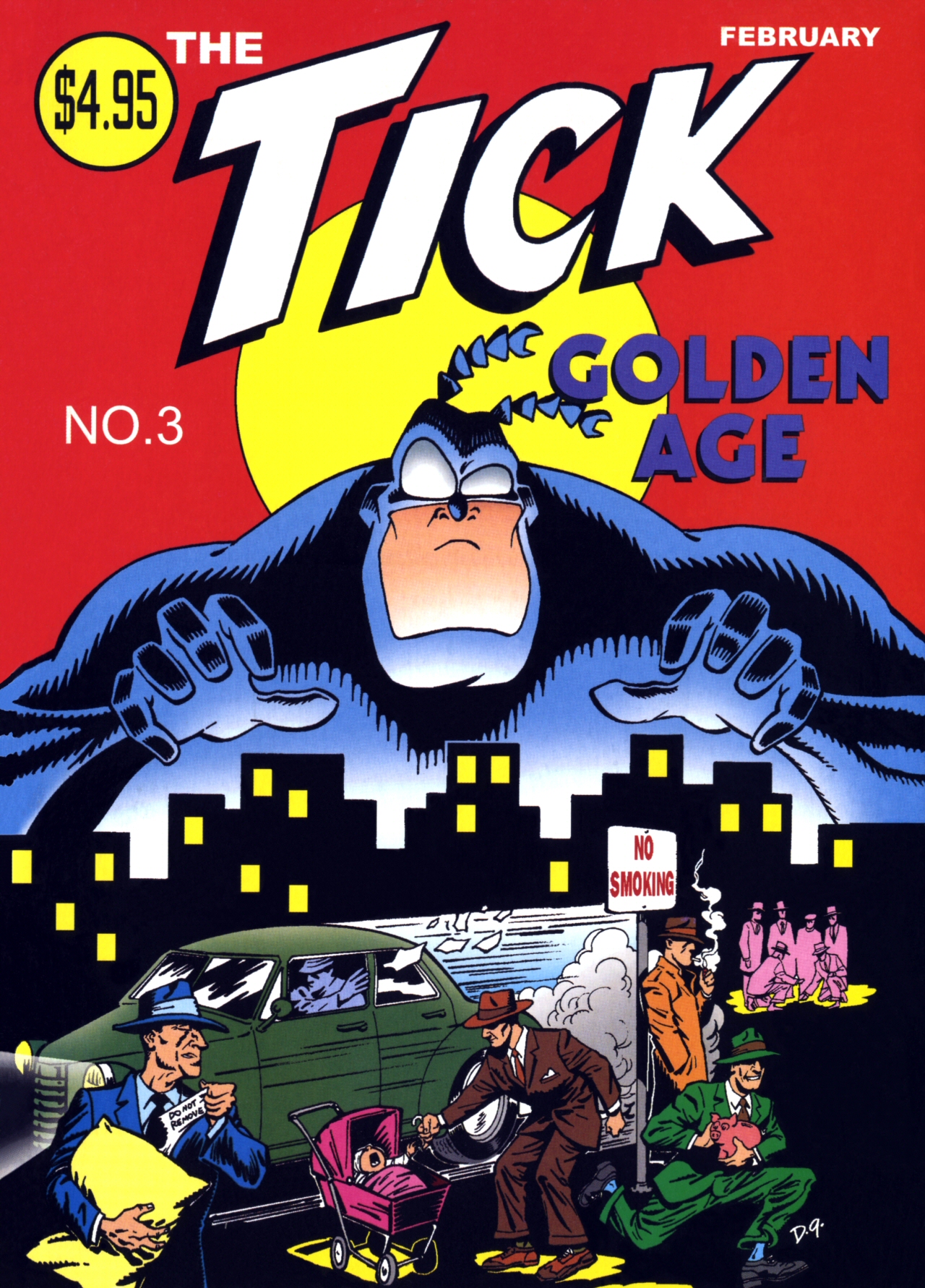 Read online The Tick's Golden Age Comic comic -  Issue #3 - 1