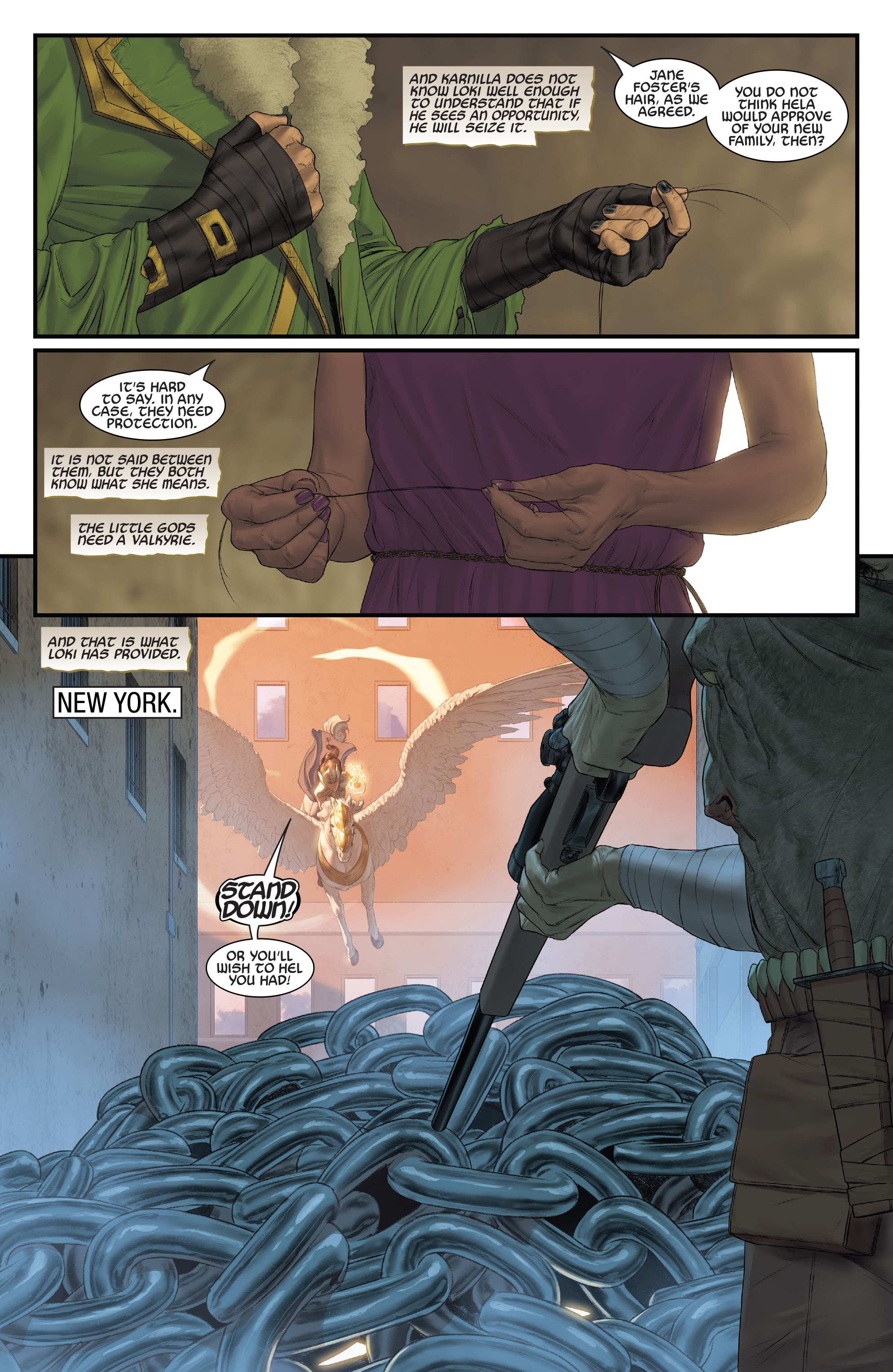Read online The Mighty Valkyries comic -  Issue #3 - 5