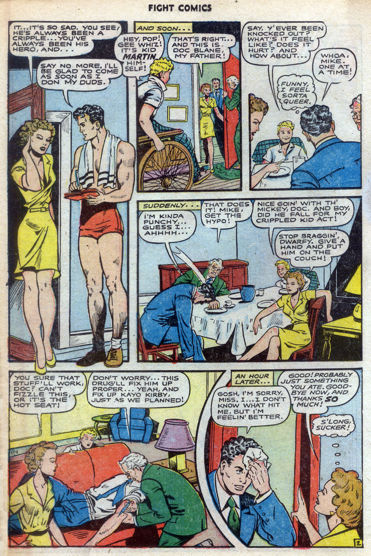 Read online Fight Comics comic -  Issue #44 - 22