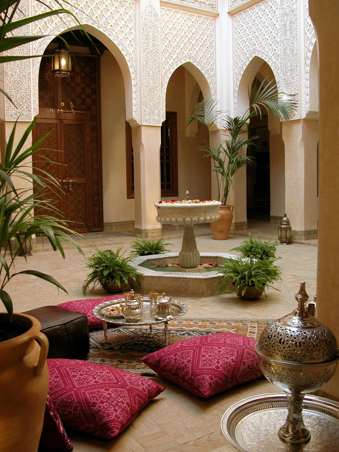 Riad+kinza++patio