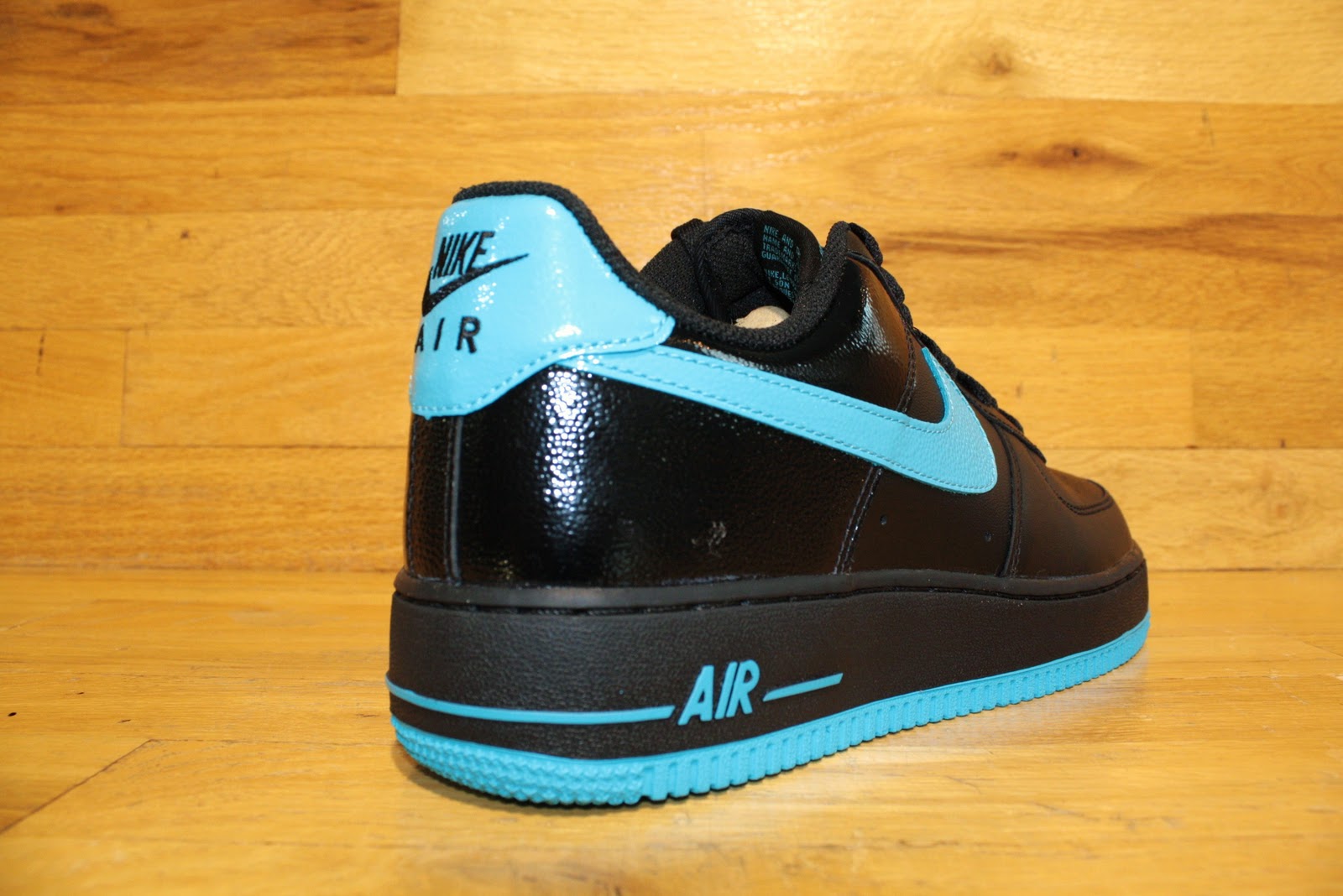 air force 1 blue black