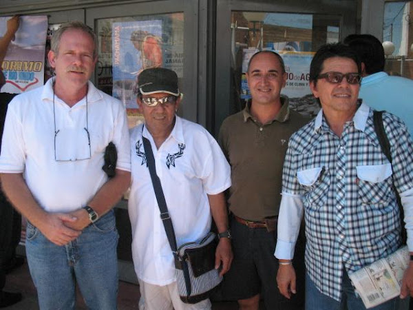 Con Cuty y Roberto Carabajal...