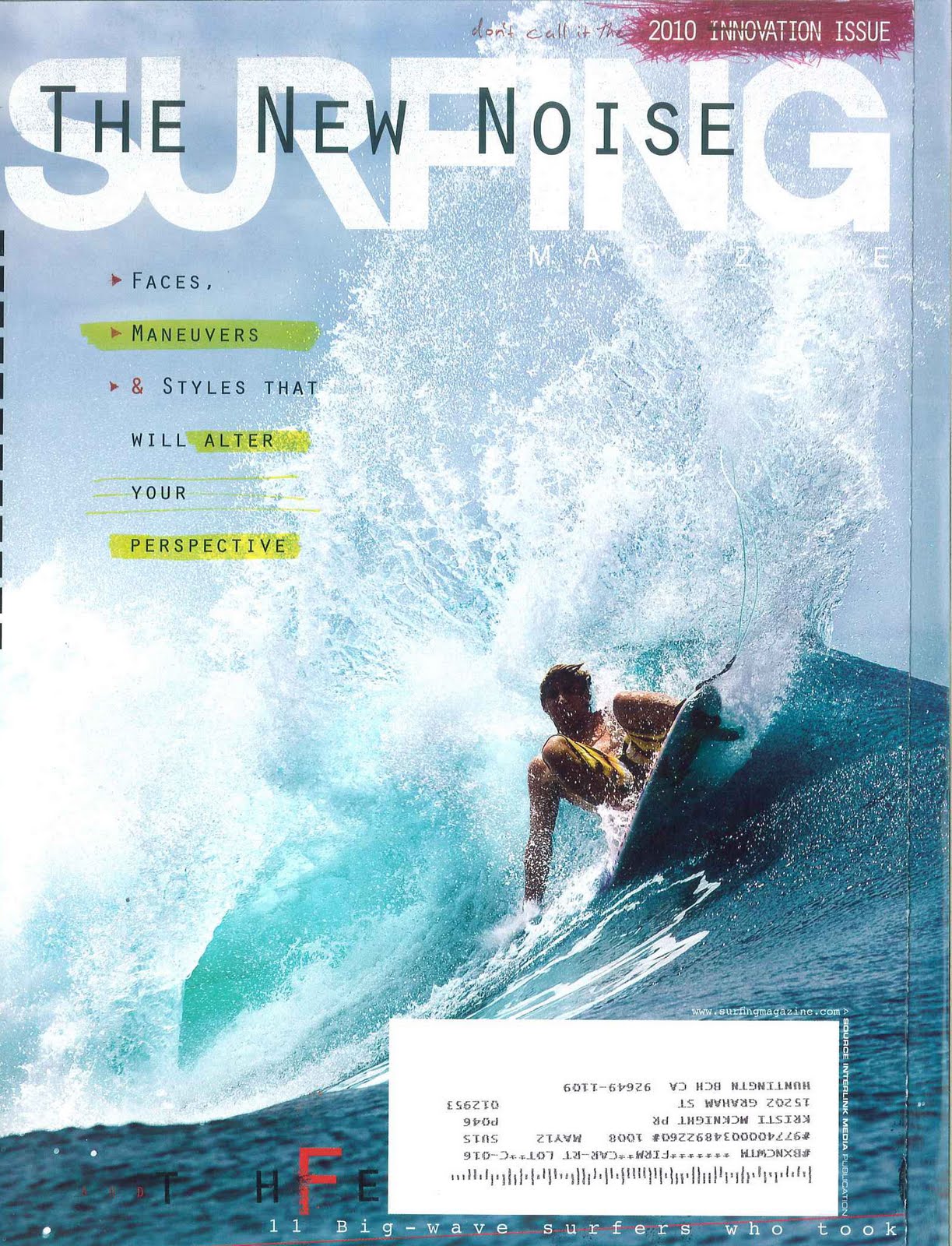 Surfing Magazine August 2010 Clay Marzo 