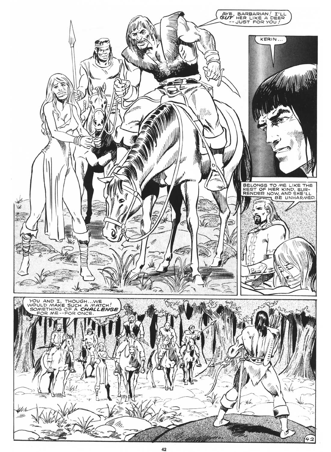 Read online The Savage Sword Of Conan comic -  Issue #171 - 44