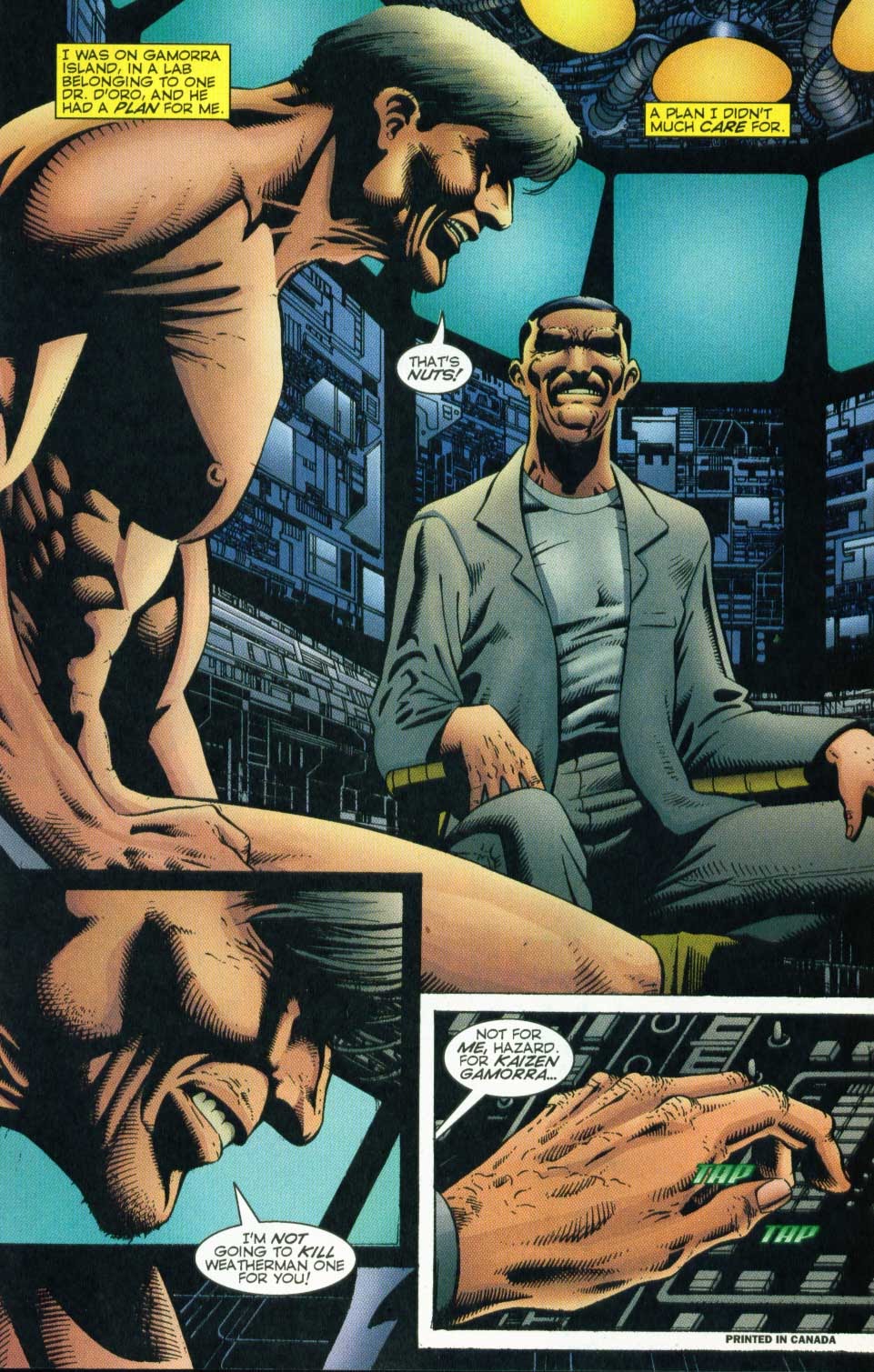 Read online Hazard comic -  Issue #2 - 2