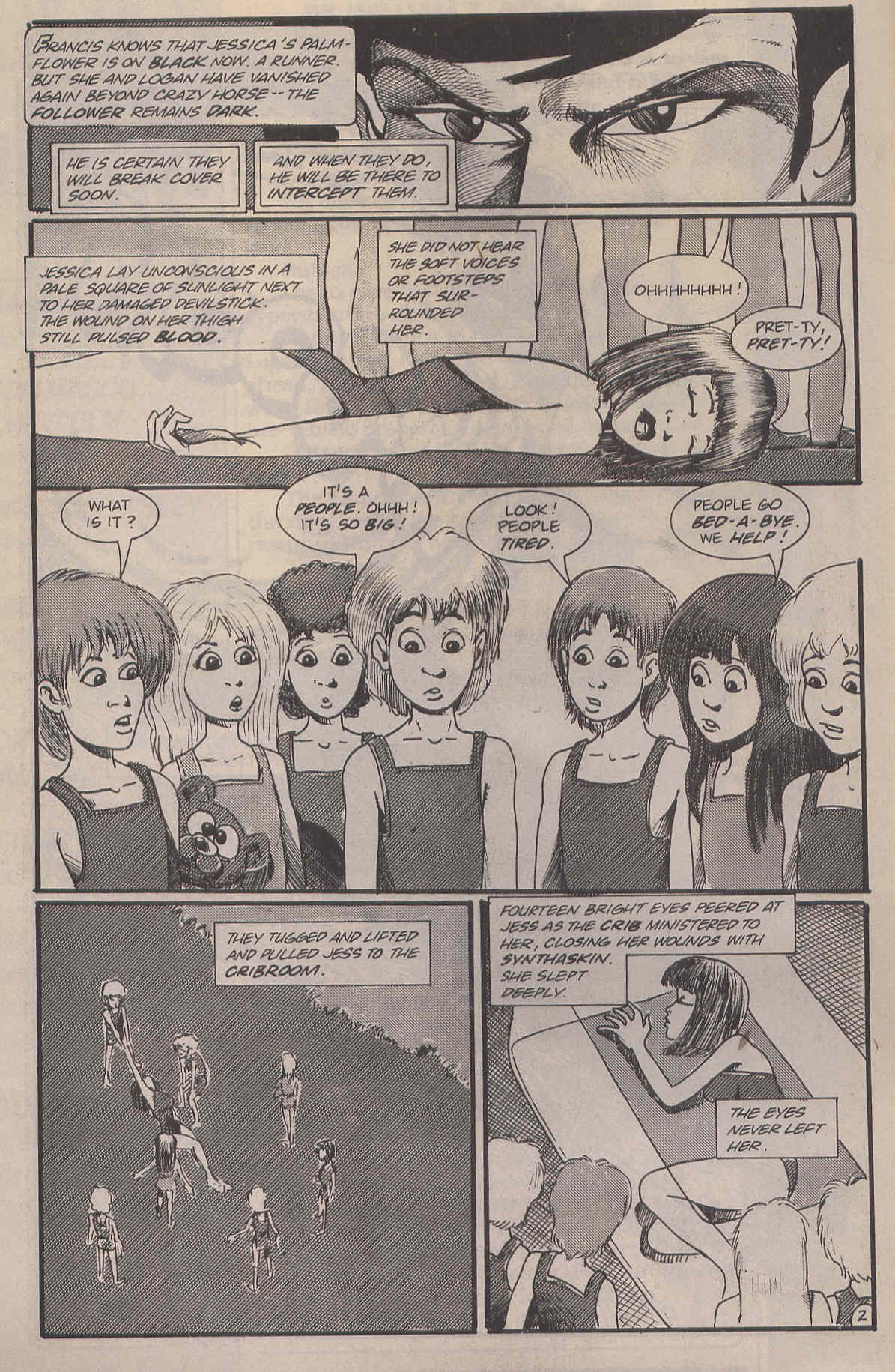 Read online Logan's Run (1990) comic -  Issue #5 - 4