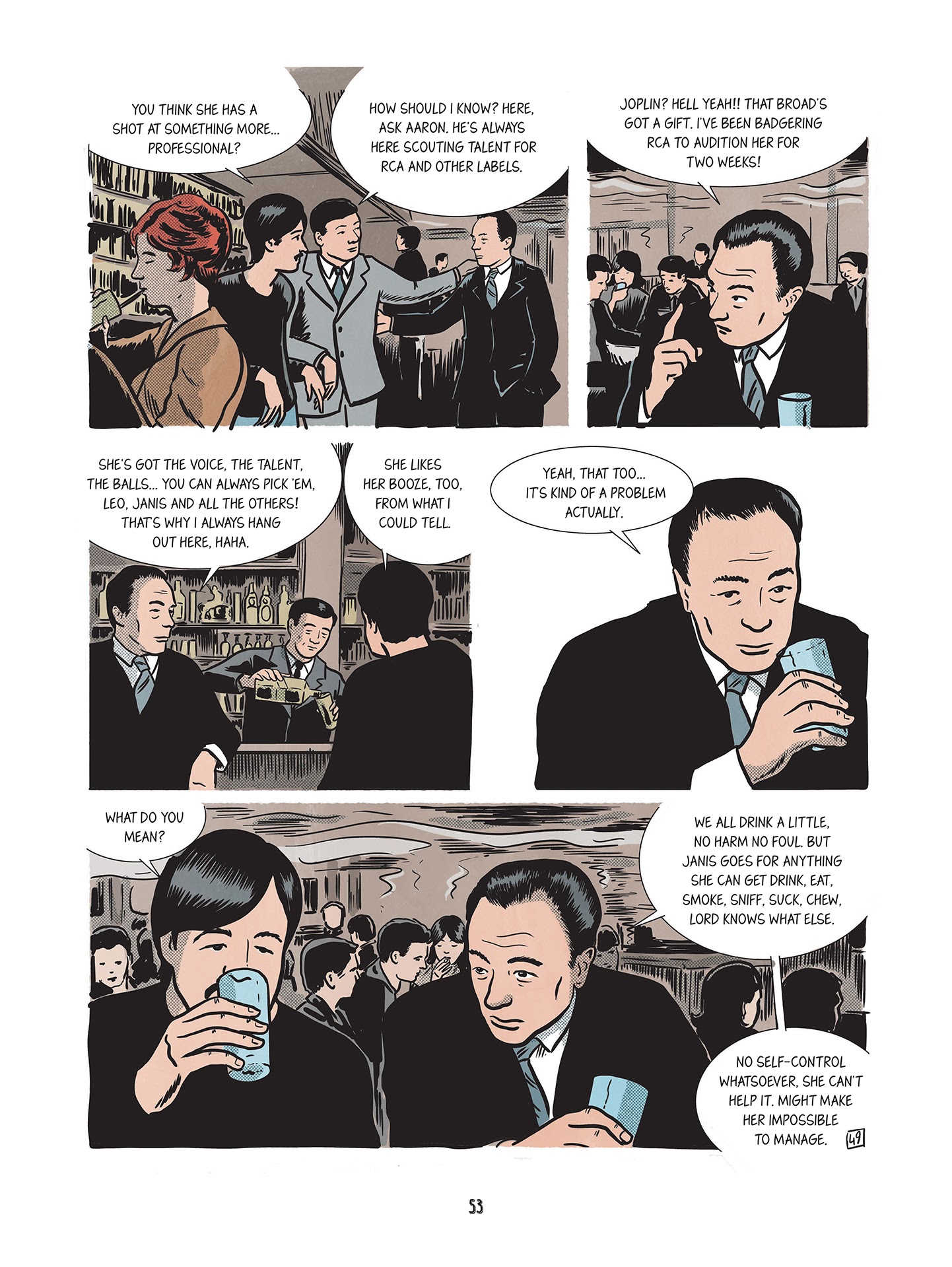 Read online Love Me Please!: The Story of Janis Joplin comic -  Issue # TPB (Part 1) - 54