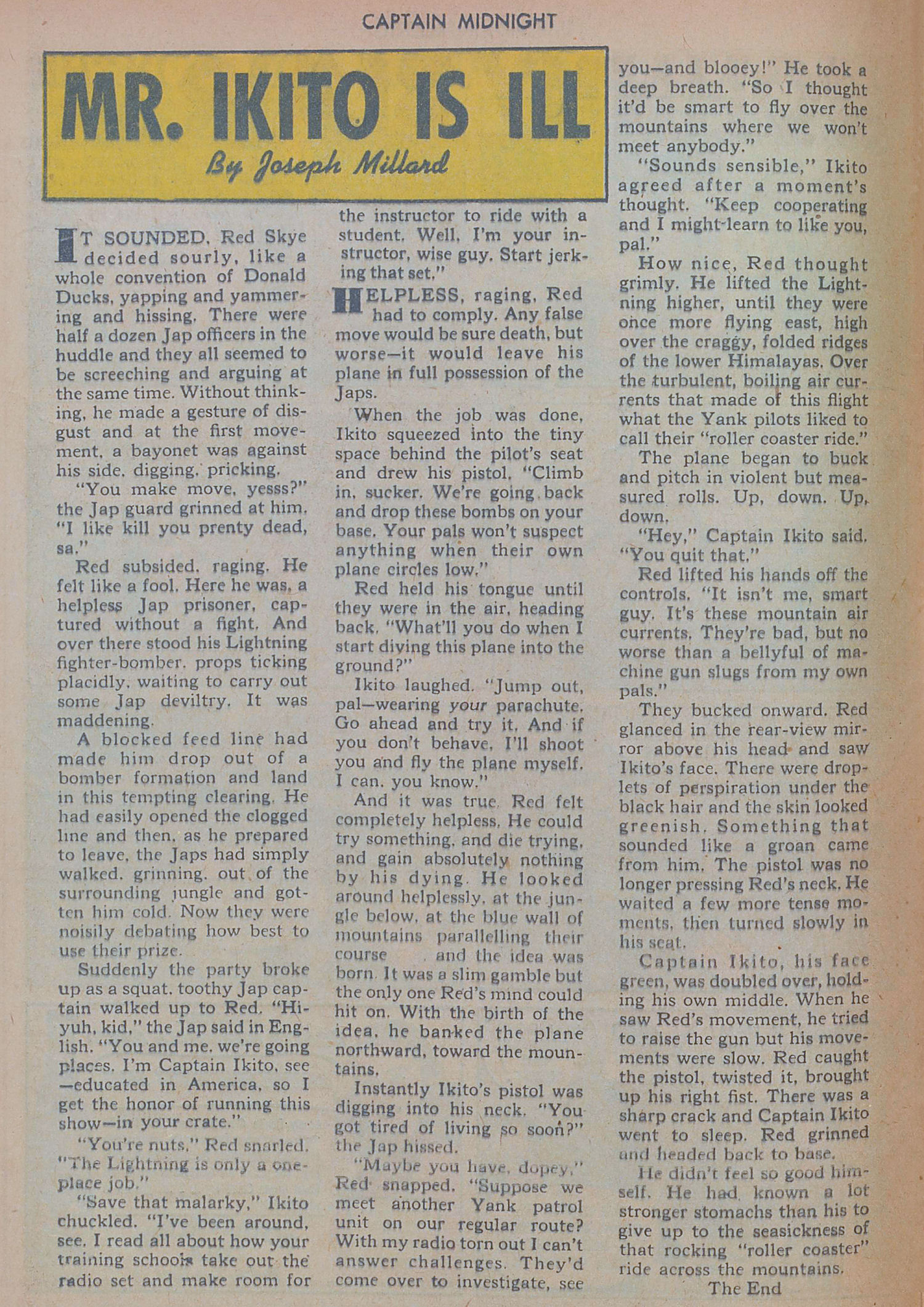 Read online Captain Midnight (1942) comic -  Issue #24 - 12