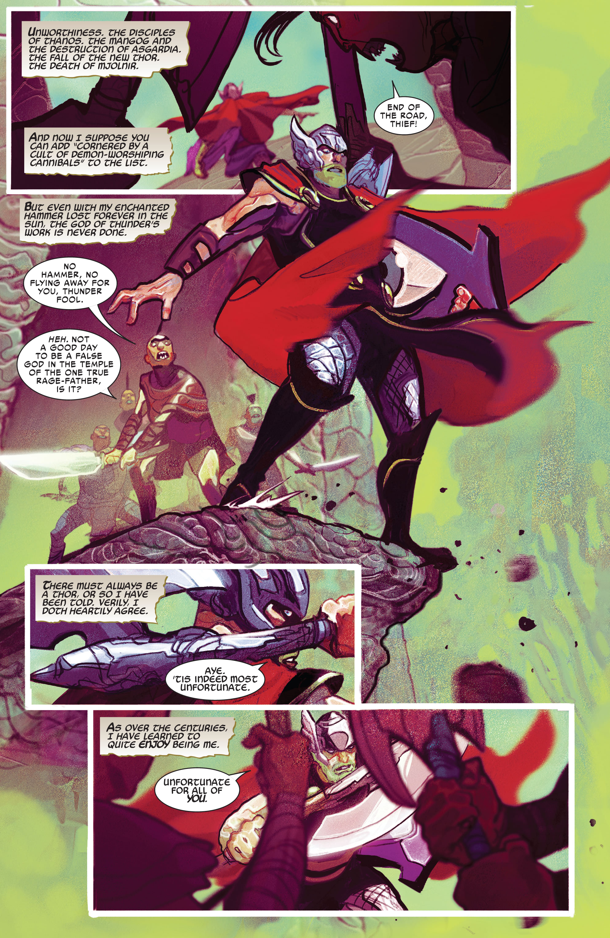 Read online Thor by Jason Aaron & Russell Dauterman comic -  Issue # TPB 4 (Part 1) - 6