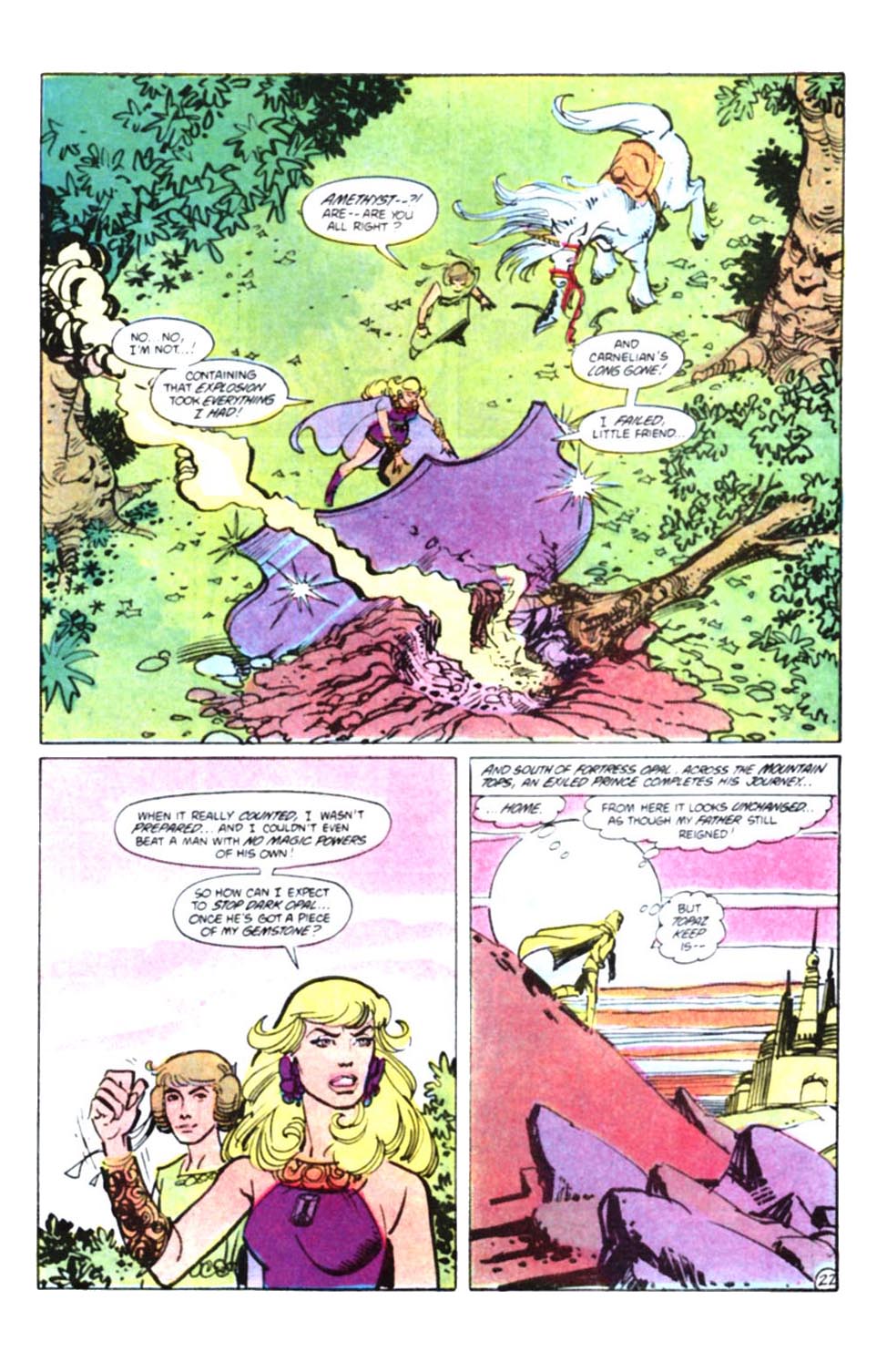 Read online Amethyst, Princess of Gemworld comic -  Issue #10 - 24