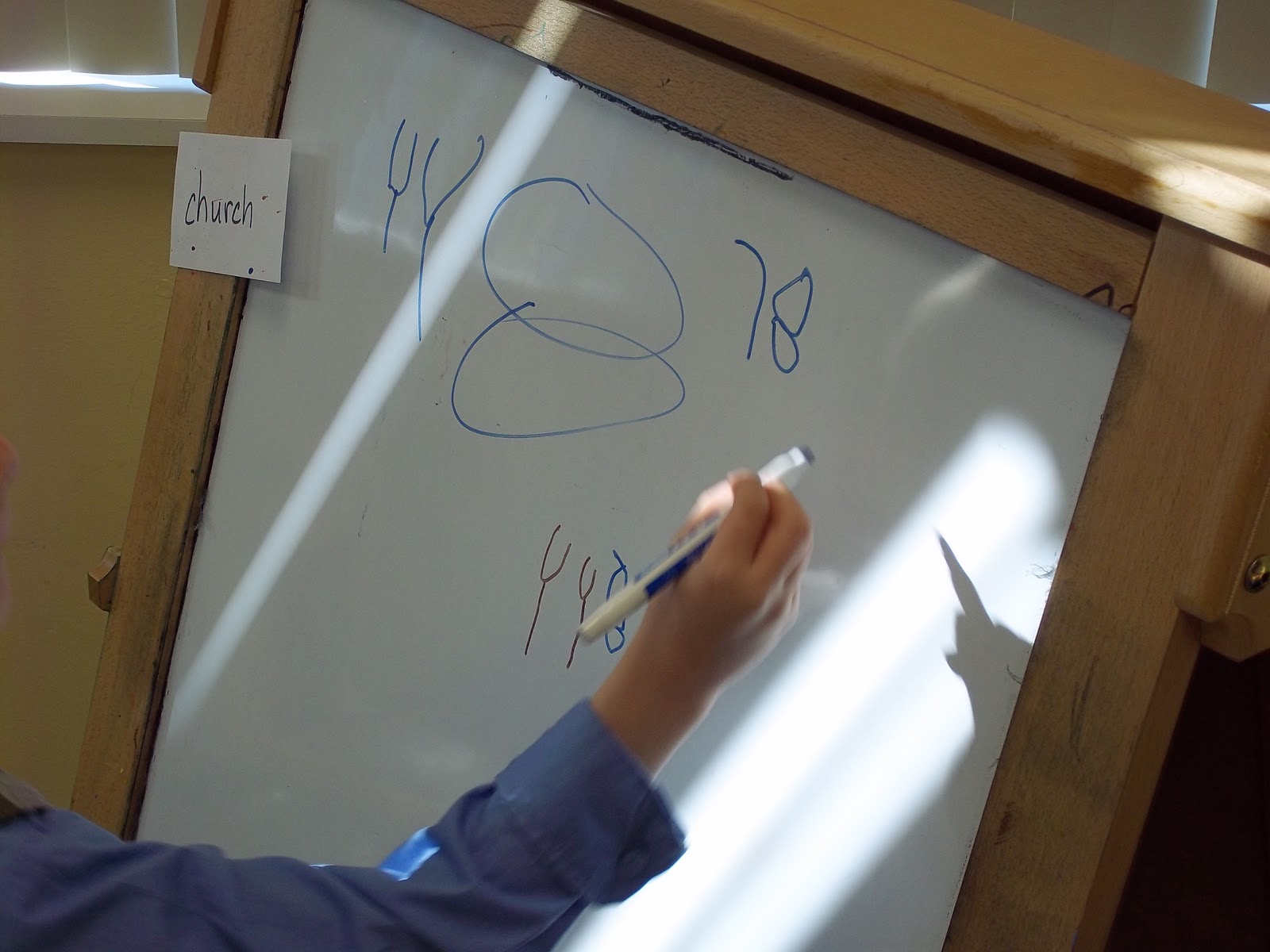 Brick by Brick Dry Erase Board Alternatives