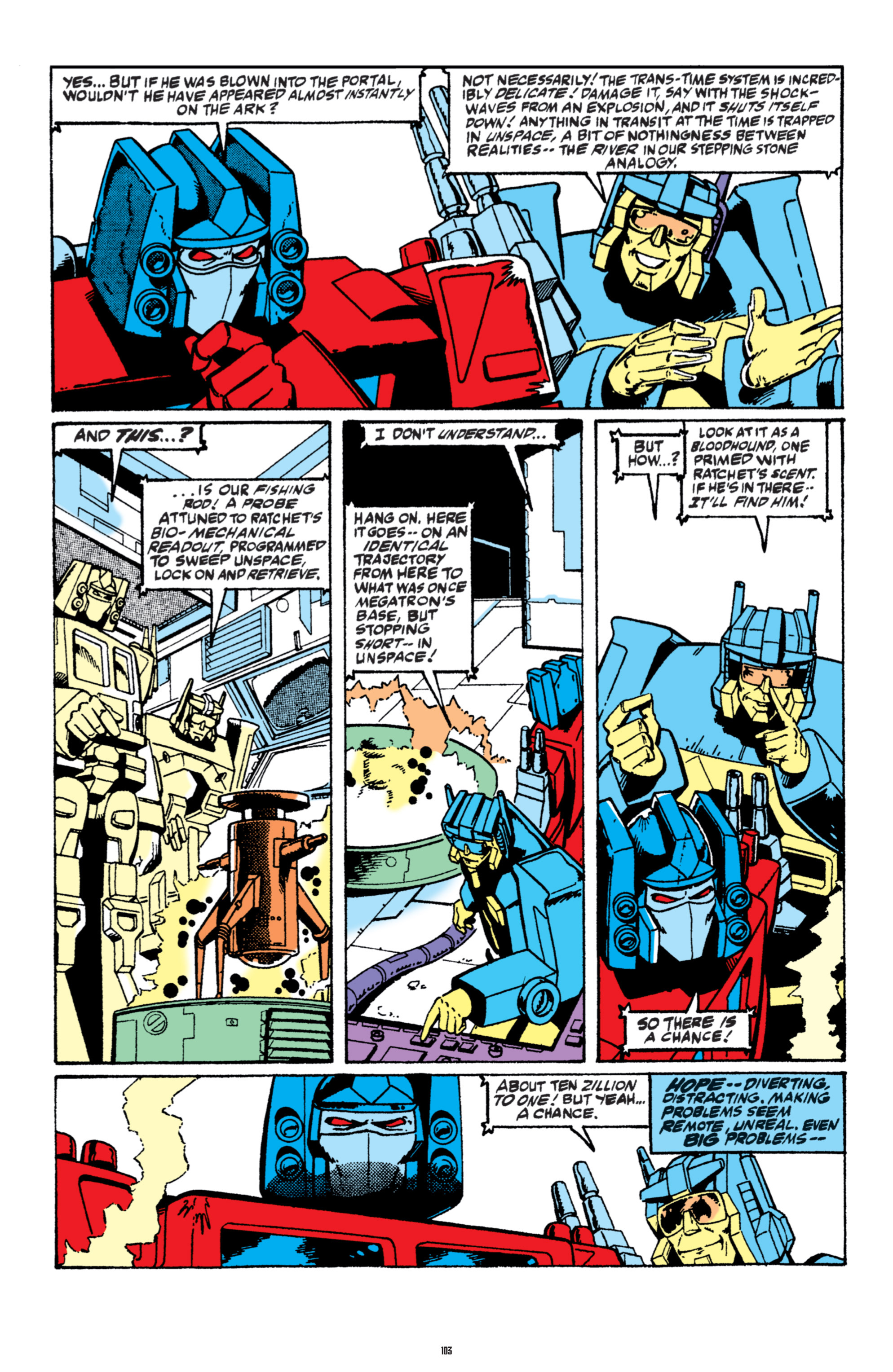 Read online The Transformers Classics comic -  Issue # TPB 6 - 103