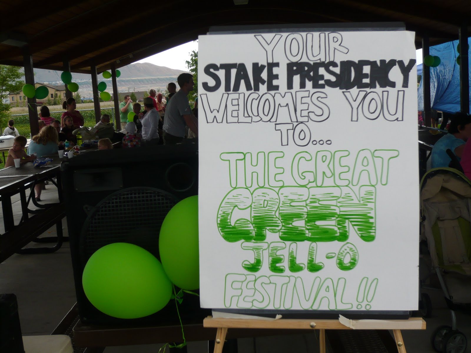 Leave it 2 Leavitts The Great Green Jello Festival...Only in Utah!