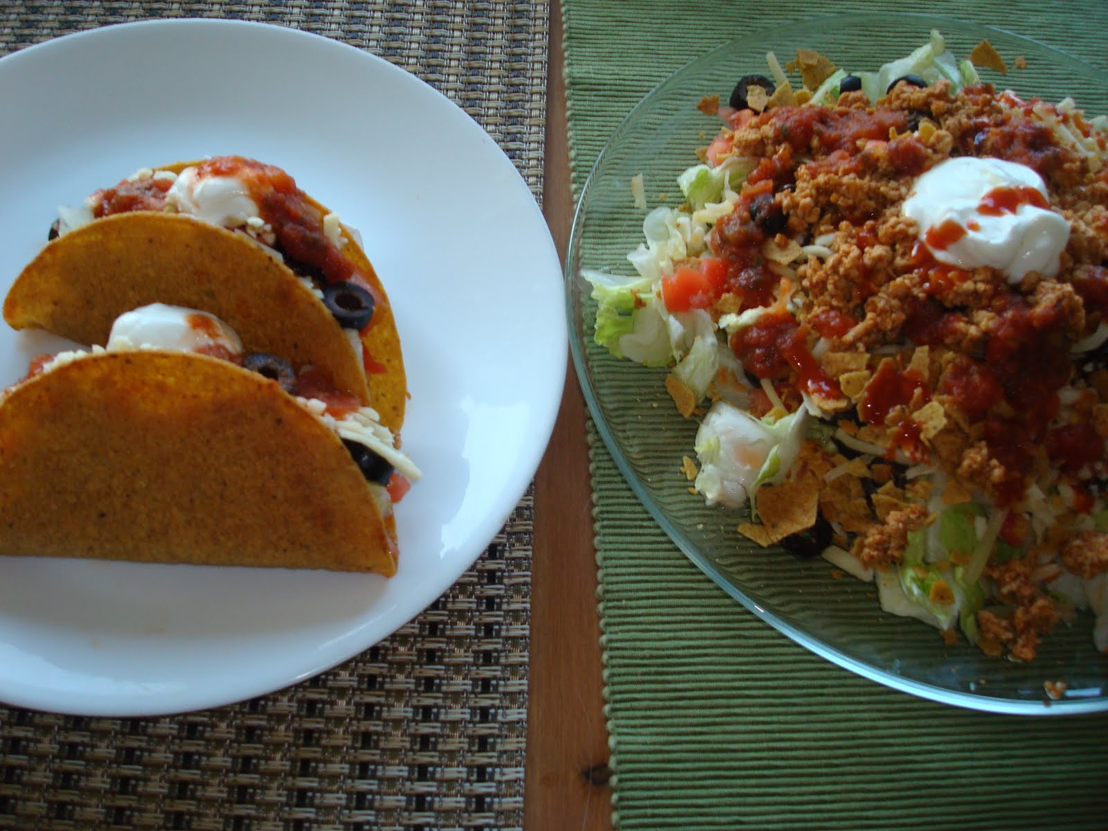 Olive The Ingredients Turkey Taco Salad (and Turkey Tacos)