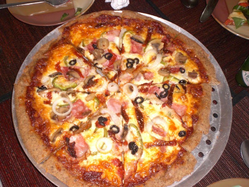 Perfect pizza/calzone dough The Filipino Kitchen: RECIPE: 'Healthy' Pizza