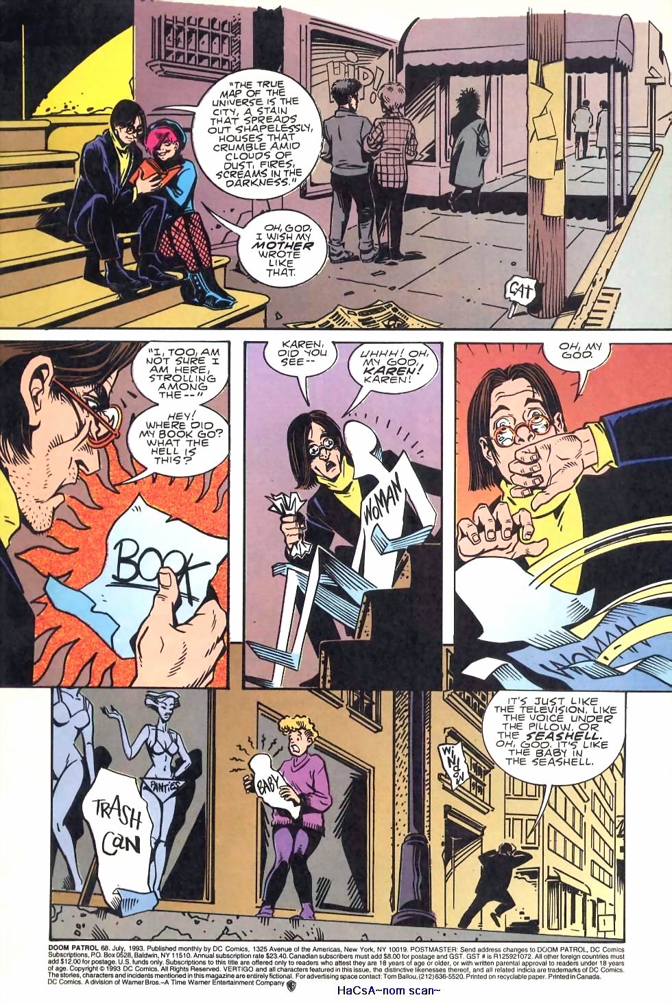 Read online Doom Patrol (1987) comic -  Issue #68 - 2