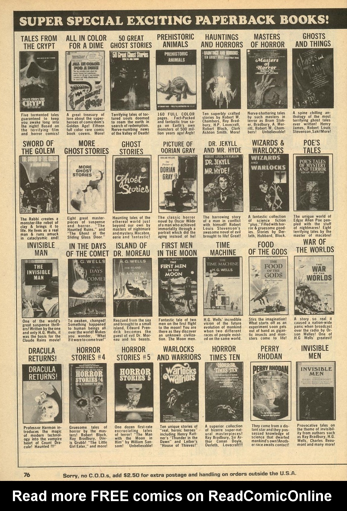 Read online Vampirella (1969) comic -  Issue #28 - 76