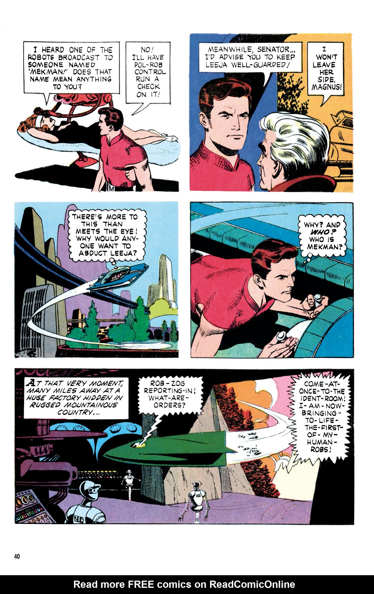 Read online Magnus, Robot Fighter Archives comic -  Issue # TPB 1 (Part 1) - 42