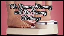 The Yumm Mummy with No Tummy Challenge Logo