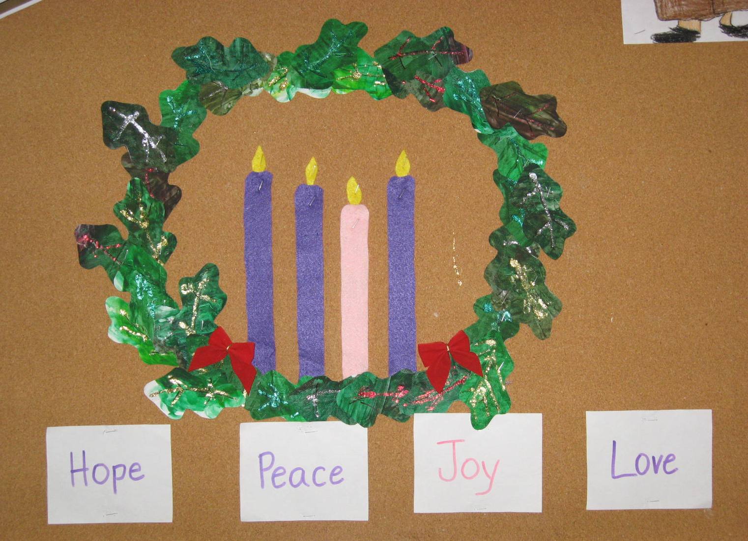 That Resource Site: Create Your Own Printable Advent Wreath Using