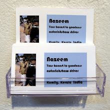 First Impressions: Nazeem's business cards