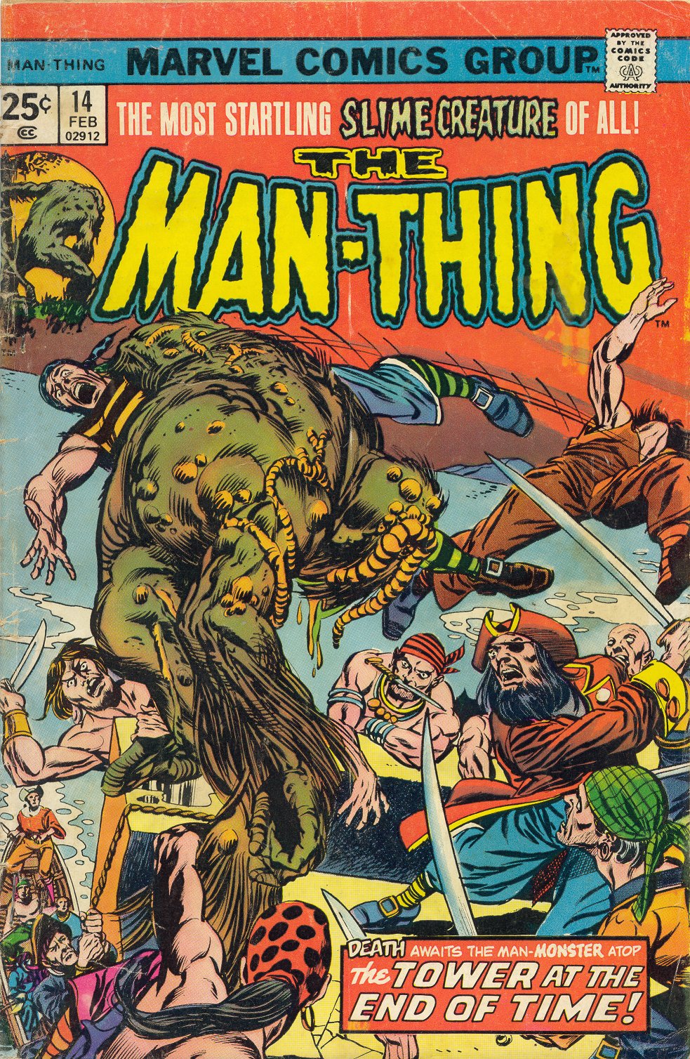 Read online Man-Thing (1974) comic -  Issue #14 - 1