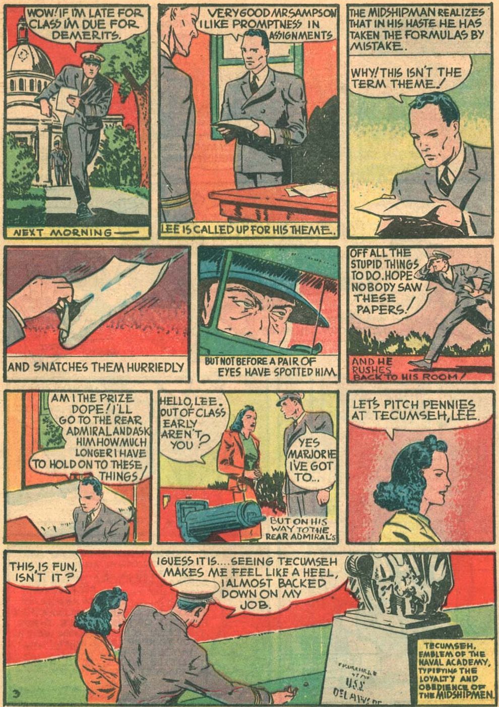 Read online Pep Comics comic -  Issue #3 - 44