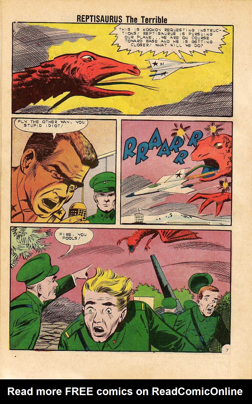 Read online Reptisaurus comic -  Issue #6 - 10