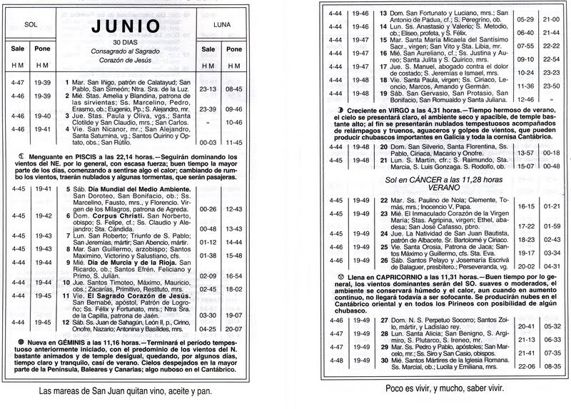 calendario zaragozano 2010