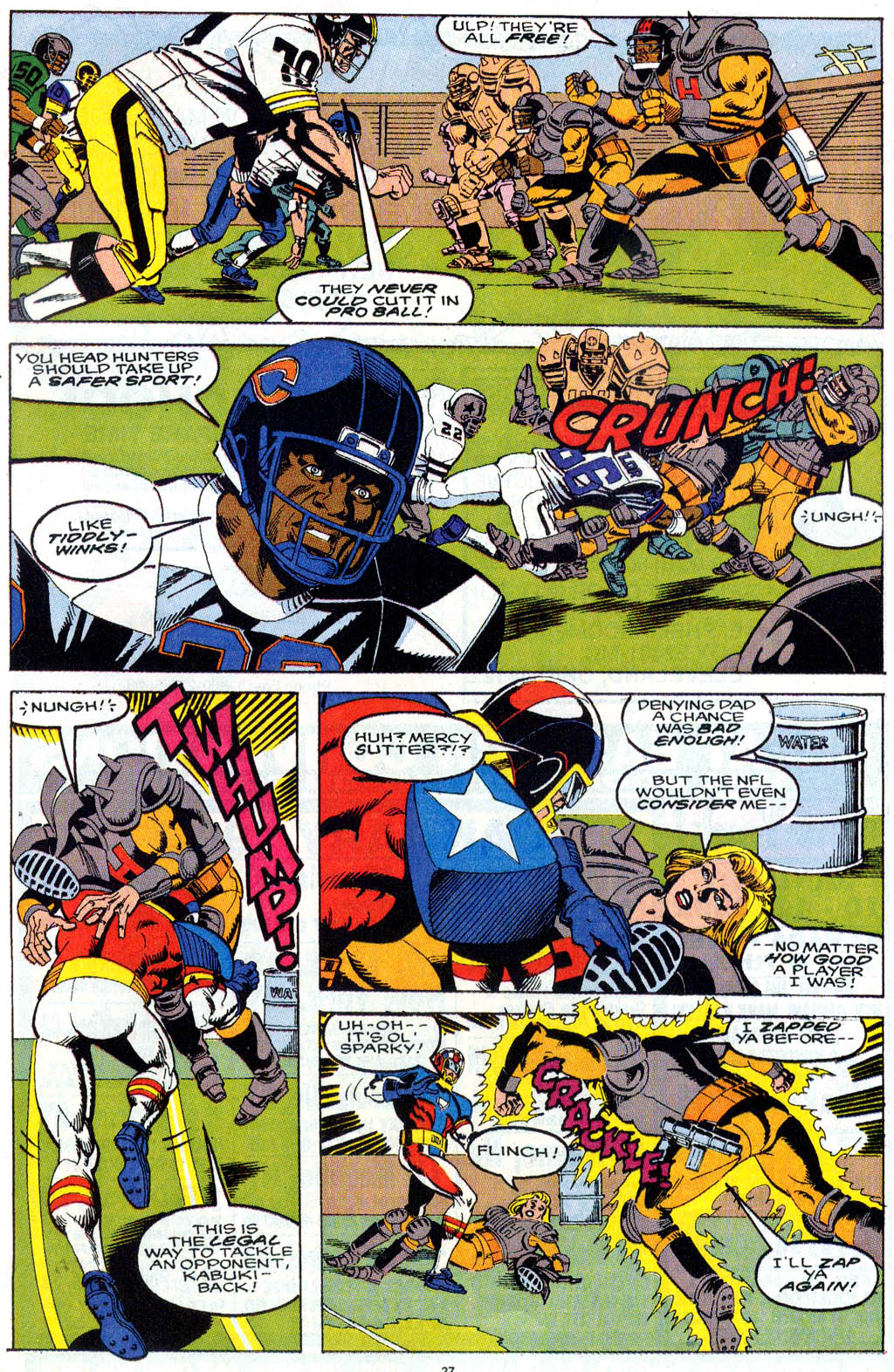 Read online NFL SuperPro comic -  Issue #5 - 21