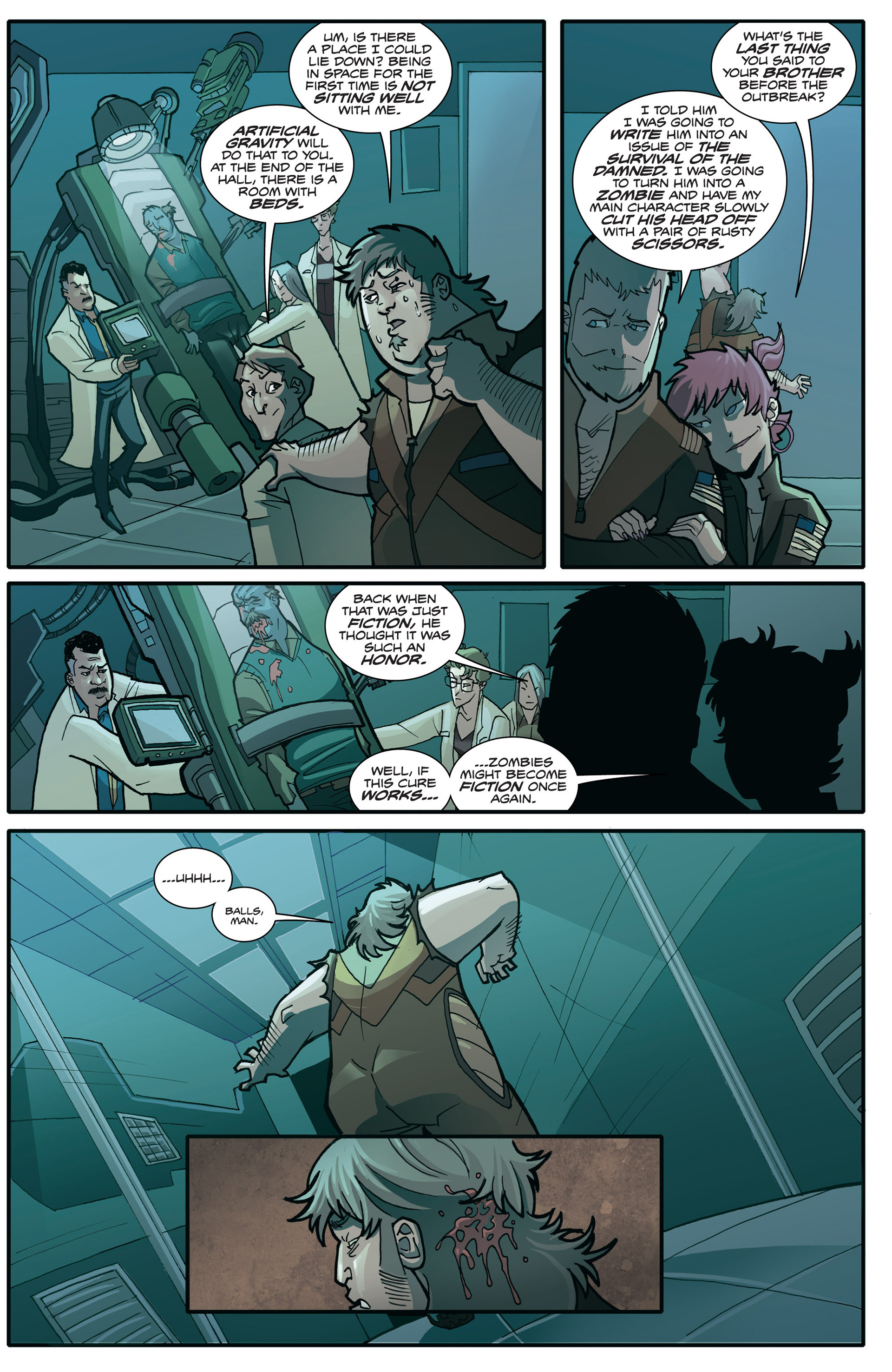 Read online Fanboys vs. Zombies comic -  Issue #14 - 11