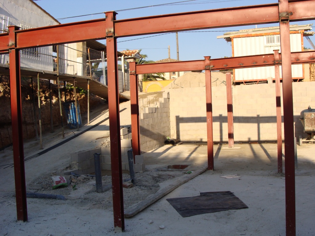 El proyecto MeX: paso a paso: Estructura del sotano