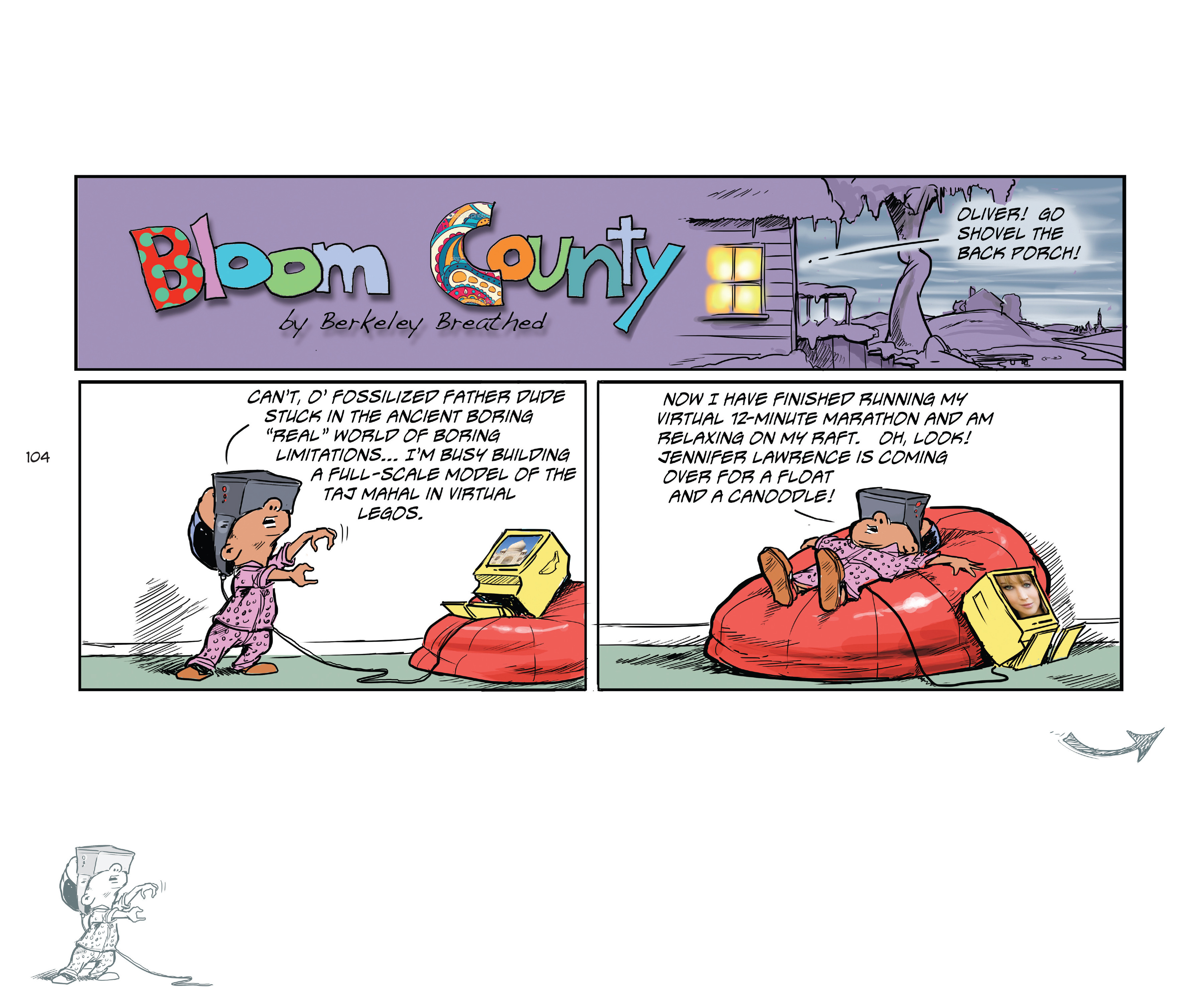 Read online Bloom County Episode XI: A New Hope comic -  Issue # Full - 106