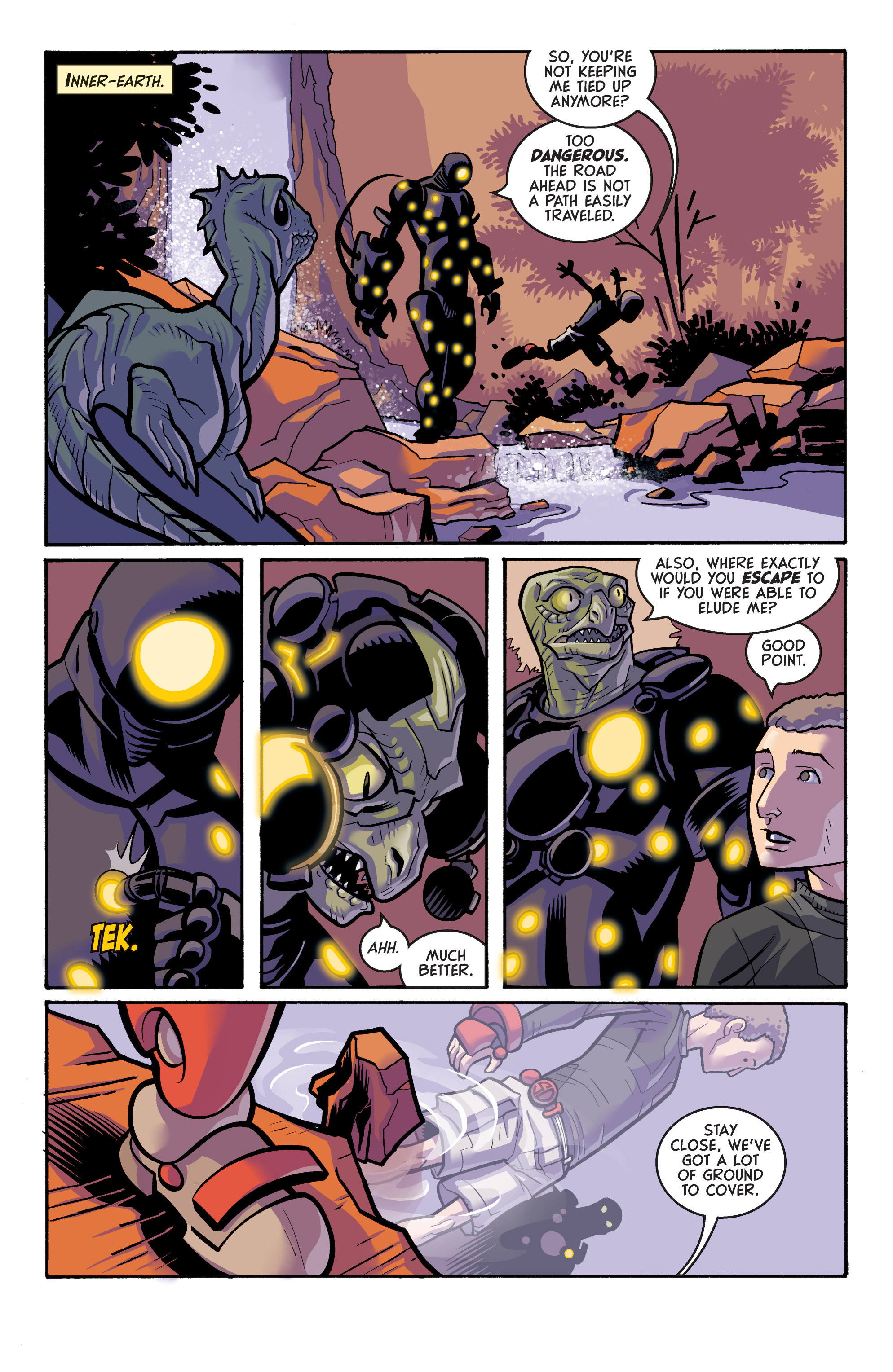 Read online Super Dinosaur (2011) comic -  Issue #12 - 14