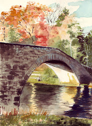 bridge watercolor painting cumbrian drawing hosted wet weekend canvas event